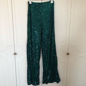 BNWOT Sequin Palazzo Pants